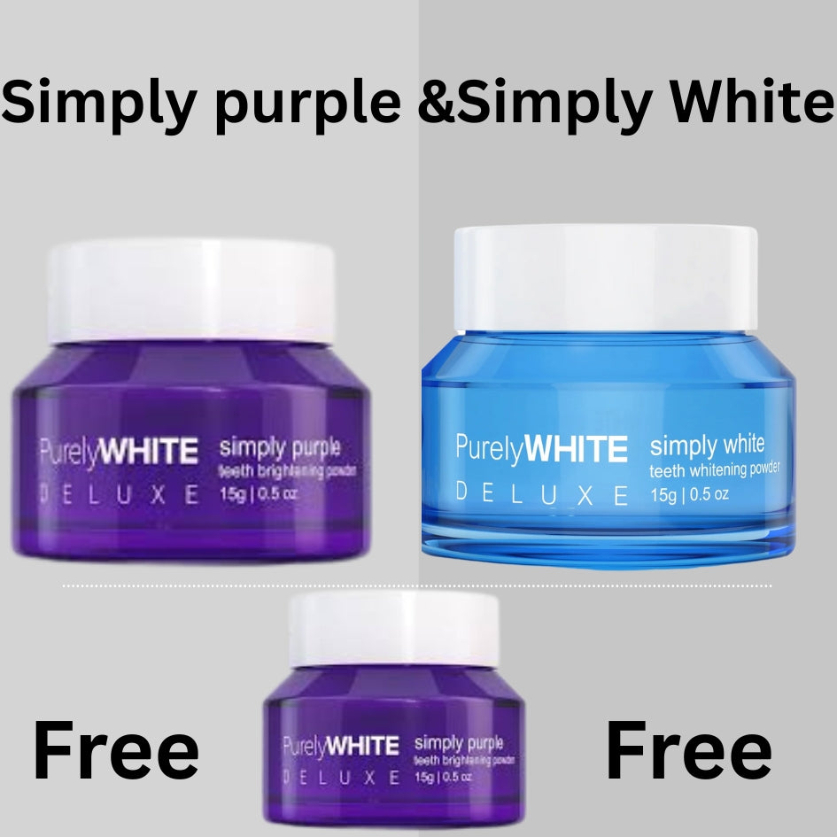 Purple Whitening Teeth Powder