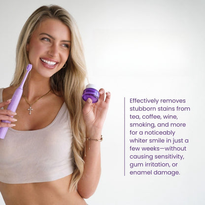 Purple Whitening Teeth Powder