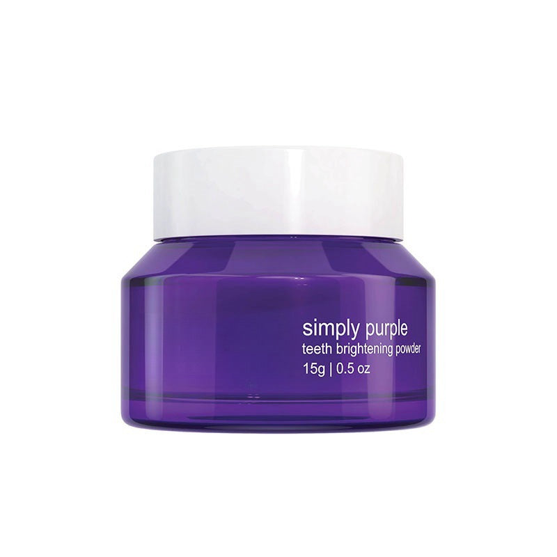 Purple Whitening Teeth Powder