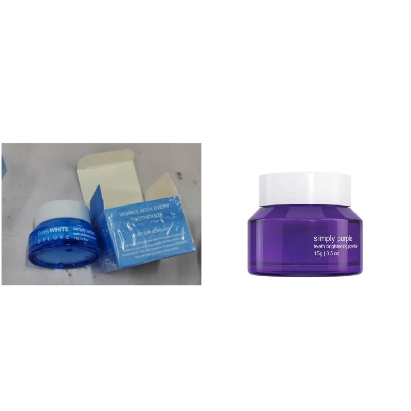 Purple Whitening Teeth Powder
