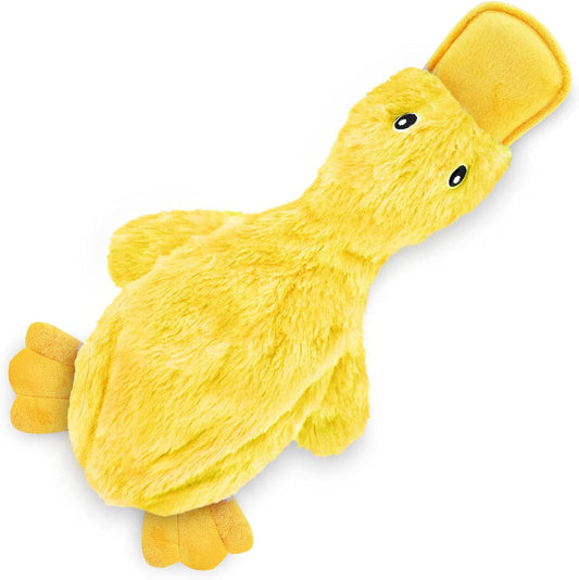 Plush Crinkle & Squeak Duck Toy